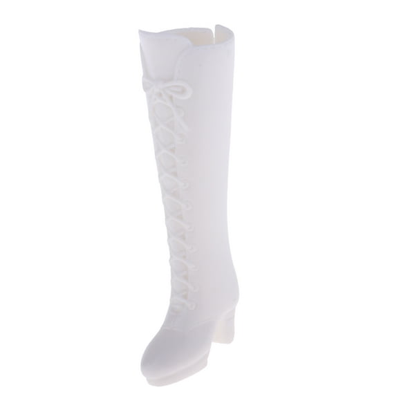 MagiDeal White Boots Rainshoes Outfit für 12 "Blythe Pullip 1/6 BJD MSD 